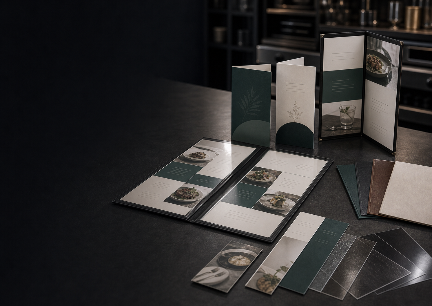 Menu Printing print product preview